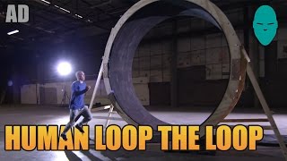 Damien Walters Runs a Loop the Loop