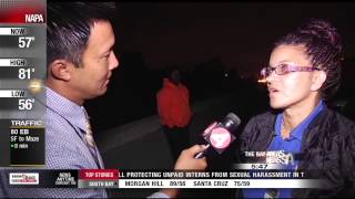 Will Tran Talks to Drivers Stuck in Traffic on I-880