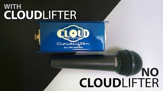 Behringer XM8500, With or Without CloudLifter  Test / Review