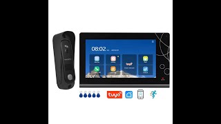 კარის ვიდეო ზარი ინტერკომი   1080p Video Intercom System Wifi Doorball Smart Tuya 2