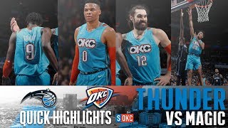 Oklahoma City Thunder vs Orlando Magic: Quick Highlights | February 5th, 2019