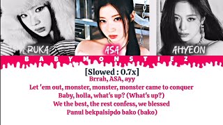 BABYMONSTER 'DRIP' Rap Tutorial #ASA #RUKA #AHYEON #BABYMONSTER