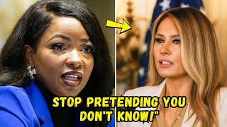 MELANIA EXPOSED — JASMINE CROCKETT UNVEILS THE TRUTH AND HER DEFENSE CRUMBLES!
