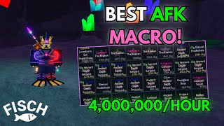 *NEW* BEST AUTO AFK FISCH MACRO ROBLOX! How To MACRO in FISCH ROBLOX!