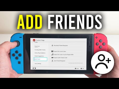 Adding Friends on Nintendo Switch