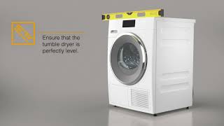 How to Install Your Miele T1 Dryer