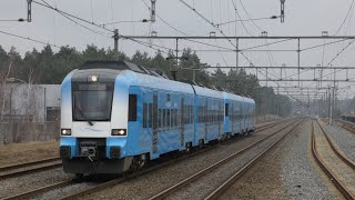 Keolis/RRReis 5034 + 5032 komen door 't Harde