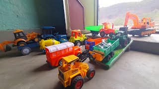 #video Diy tractor trolley truck excavator jcb bulldozer diy tractor