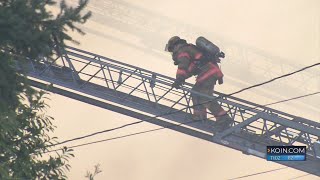 Scrap yard fire 'worse than a forest fire'