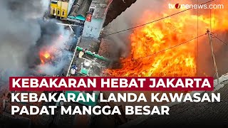 Kebakaran Dahsyat di Jakarta Pusat, 19 Unit Damkar Dikerahkan | OneNews Update