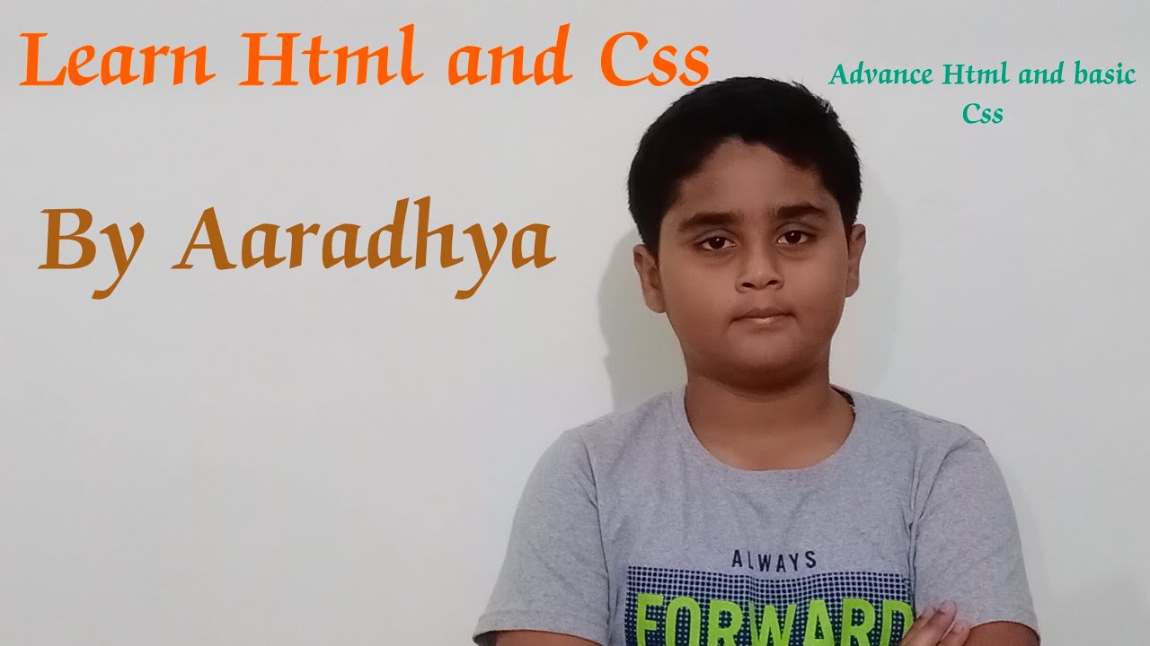 Learn Html And Css Youtube