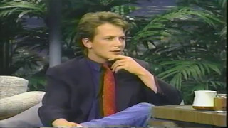 Michael J Fox on The Tonight Show 1988