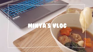 (vlog)年末年始も働くアラサー女子の年越し | 年越しそば | お雑煮 | 自炊記録 | 7畳1Kひとり暮らし | SUB