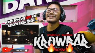 KROWBAR IS IN DA HOUSE‼️‼️ | REACTION ! KROWBAR - BDSM