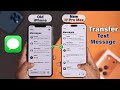 How to Transfer Text Messages From Old iPhone to New iPhone 17 Pro Max | Pro