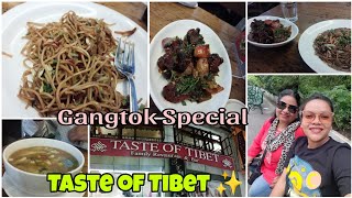 Gangtok's Best Tibetan food corner- Taste of Tibet✨ | Sikkim 😌| Tibetan food🍲     #sikkim #gangtok