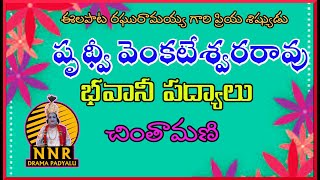 పృథ్వీ వెంకటేశ్వరరావు గారి భవాని పద్యాలు ||