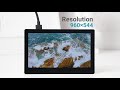 Waveshare 5inch HDMI AMOLED, Capacitive Touch Display, Supports Raspberry Pi, 960×544 resolution