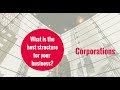 Best Business Structure: Corporations // KD Professional Accounting Calgary Business Tips