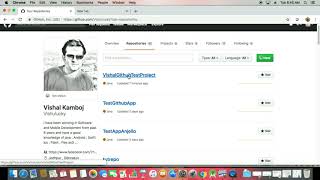 GIT Version Control VCS Android Studio with Github