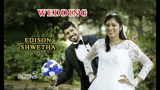 Edison weds Shwetha,  Mangalorean Catholic Traditional Wedding, Ceremony PART-2 Nelson Photography