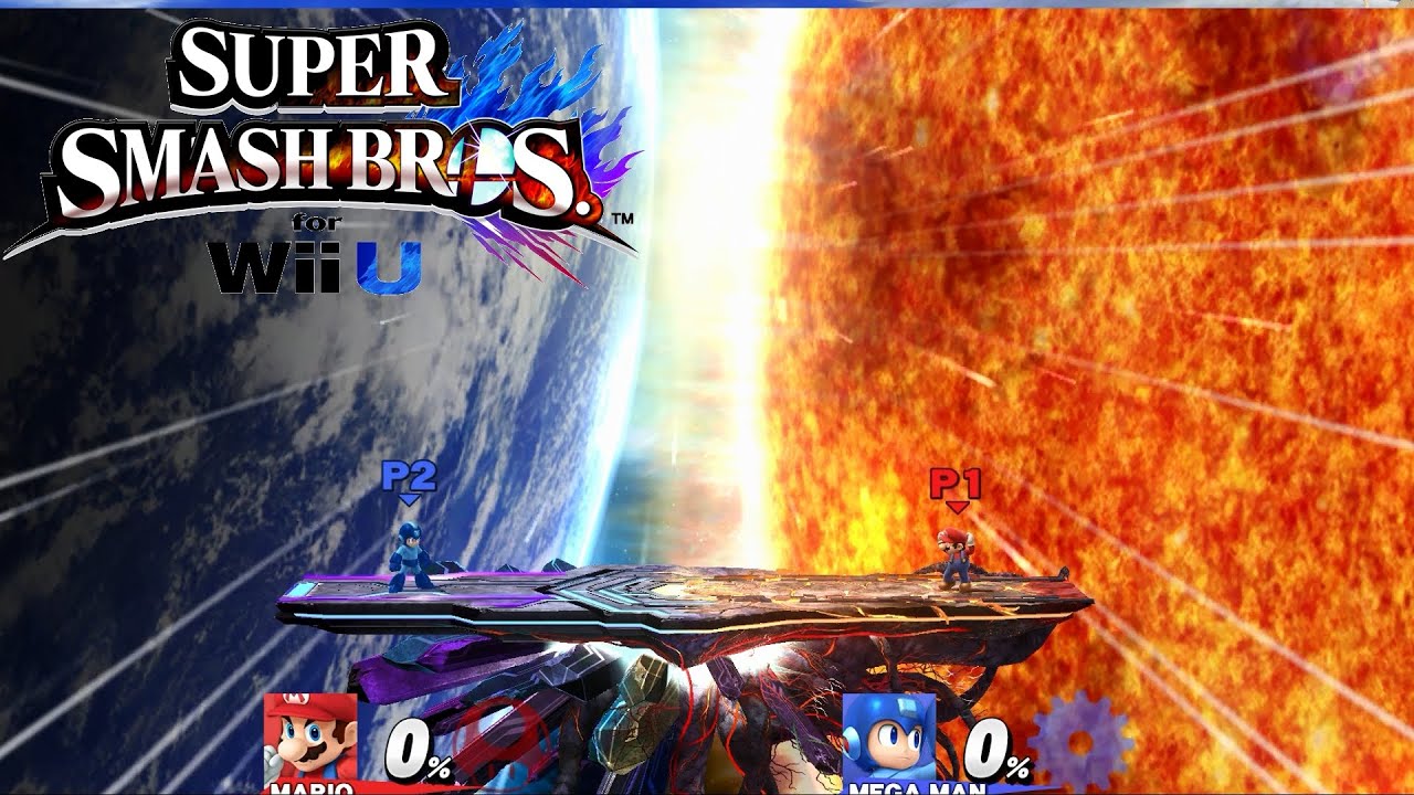 Final Destination Background View - Super Smash Bros Wii U 60fps 1080p ...