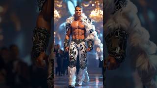 Ronaldo performs a fusion with white tiger on AGT #americagottalent  #magic #ronaldo