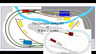 A Simple Z Scale Version of my Conejos Valley Railway You Can Easily Build