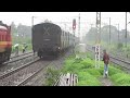 a rare overtake ten hapa sf overtakes bandra ajmer udaipur superfast express at boisar