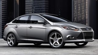 2013 Ford Focus Sedan Start Up and Review 2.0 L 4-Cylinder