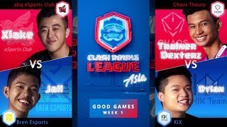 【Good Games】Week 1 -  2018 CRL亞洲賽區第一賽季季賽