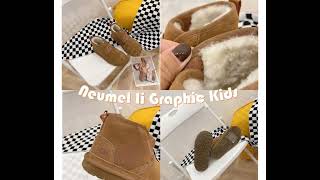 겨울 필수템!! 왜 나만 없어?? UGG Neumel II Graphic Kids (어그 뉴멜 2 그래픽 키즈) 갓성비! 카카오 or 블로그에 \