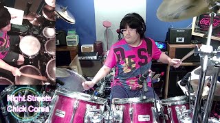 Night Streets - Chick Corea ー Takashi Abura Yamano Drum Cover