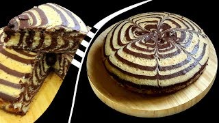 സീബ്രാ കേക്ക് ഉണ്ടാക്കാം ..!! How to prepare Zeebra Cake..