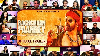 Bachchhan Paandey | Official Trailer | Akshay Kumar Jacqueline | 18th March | Mix Mashup Reaction