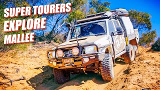 V8 LC6X6 ROARS In Murray Sunset National Park