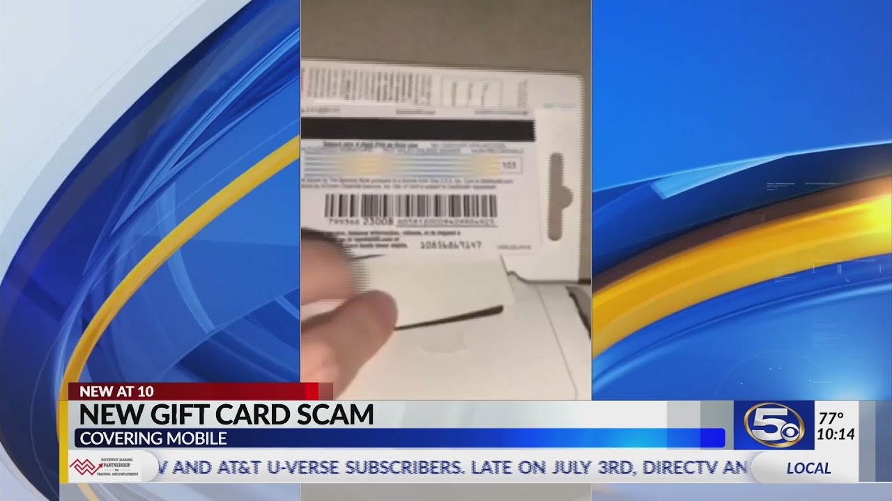 Video Gift Card Scam Youtube