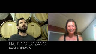 Angie Kirk REALTOR® interviews Mauricio Lozano, owner of Faculty Brewing