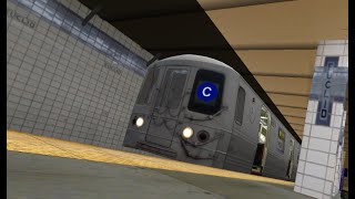 OpenBVE: Operating NYCT Pullman Standard R46 C Train Weekday Service