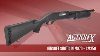 Review - Rifle de airsoft Shotgun CM350