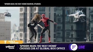 SpiderMan No Way Home crosses 1 billion in global sales analyst weighs on the future of movies