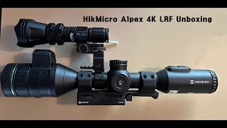 HikMicro Alpex 4K LRF unboxing