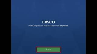 The EBSCO Mobile App