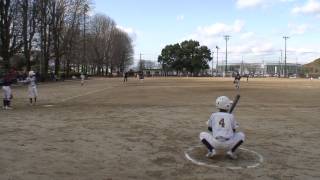 冷泉少年ファイターズ2014年12月13日 合志市フューチャーズ大会 4回戦 三根ボーイズ野球クラブ