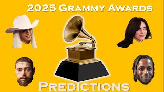 2025 Grammy Awards Predictions (OFFICIAL)