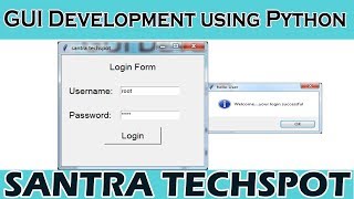 #15 | Creating GUI Based Login form Using Python Tkinter | Python For GUI Development in Tamil