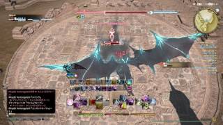 FF14 召喚士 木人TA 極スサノオ級 残37秒　飯薬無し