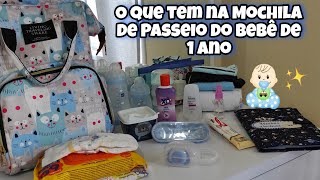 O QUE TEM NA MOCHILA DE PASSEIO DO BEBÊ DE 1 ANO👶🏻 /Juliana Borba -  Lar da Juh