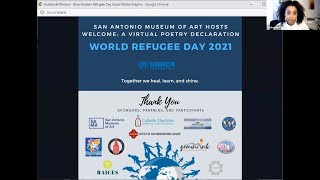 Welcome: A Virtual Poetry Declaration for World Refugee Day