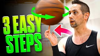 How to Spin a Basketball on your Finger | Master in 3 EASY Steps ✅